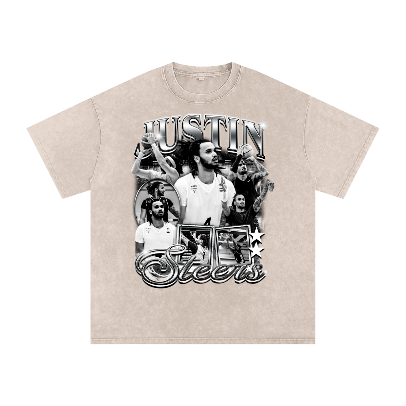 Justin Steers Heavyweight Oversized T-shirt