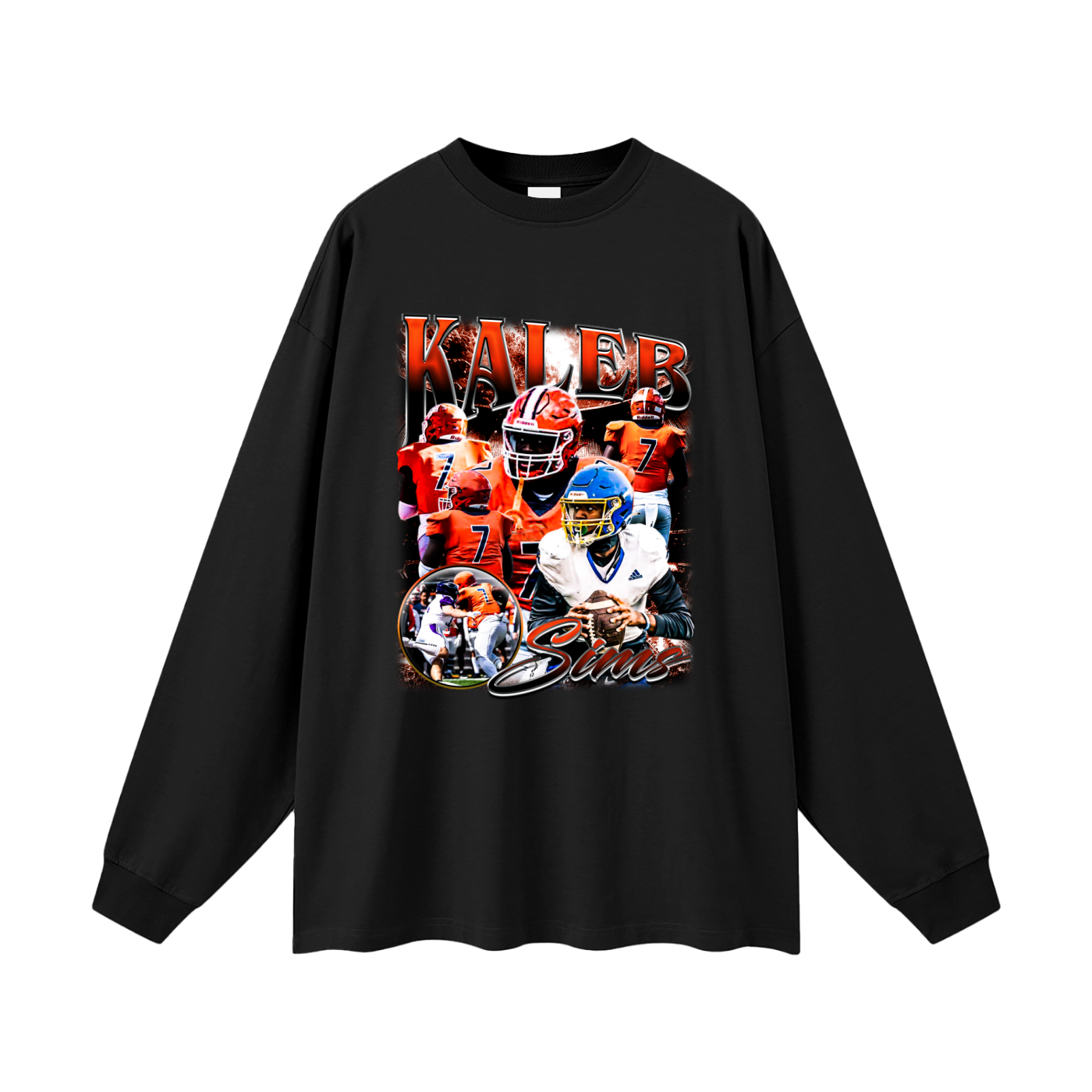 Kaleb Sims Premium Long Sleeve Tee
