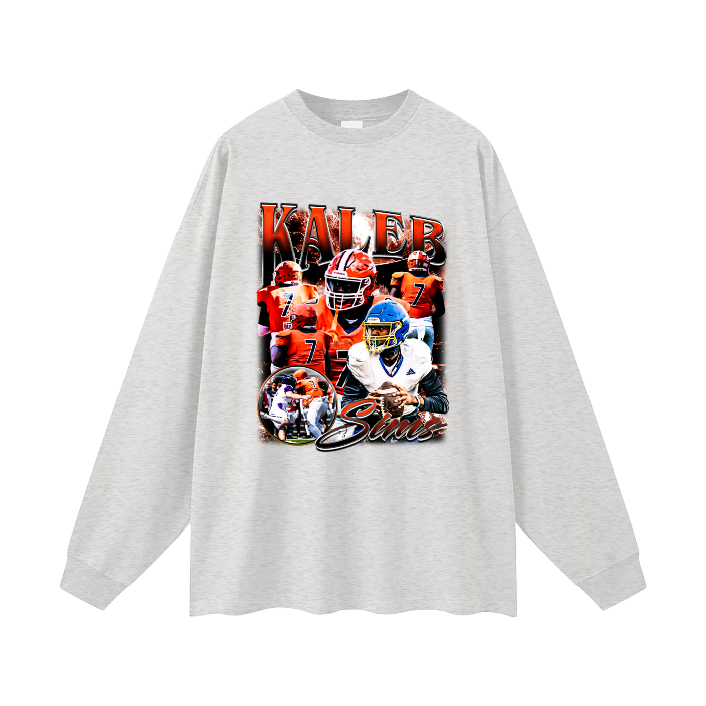 Kaleb Sims Premium Long Sleeve Tee