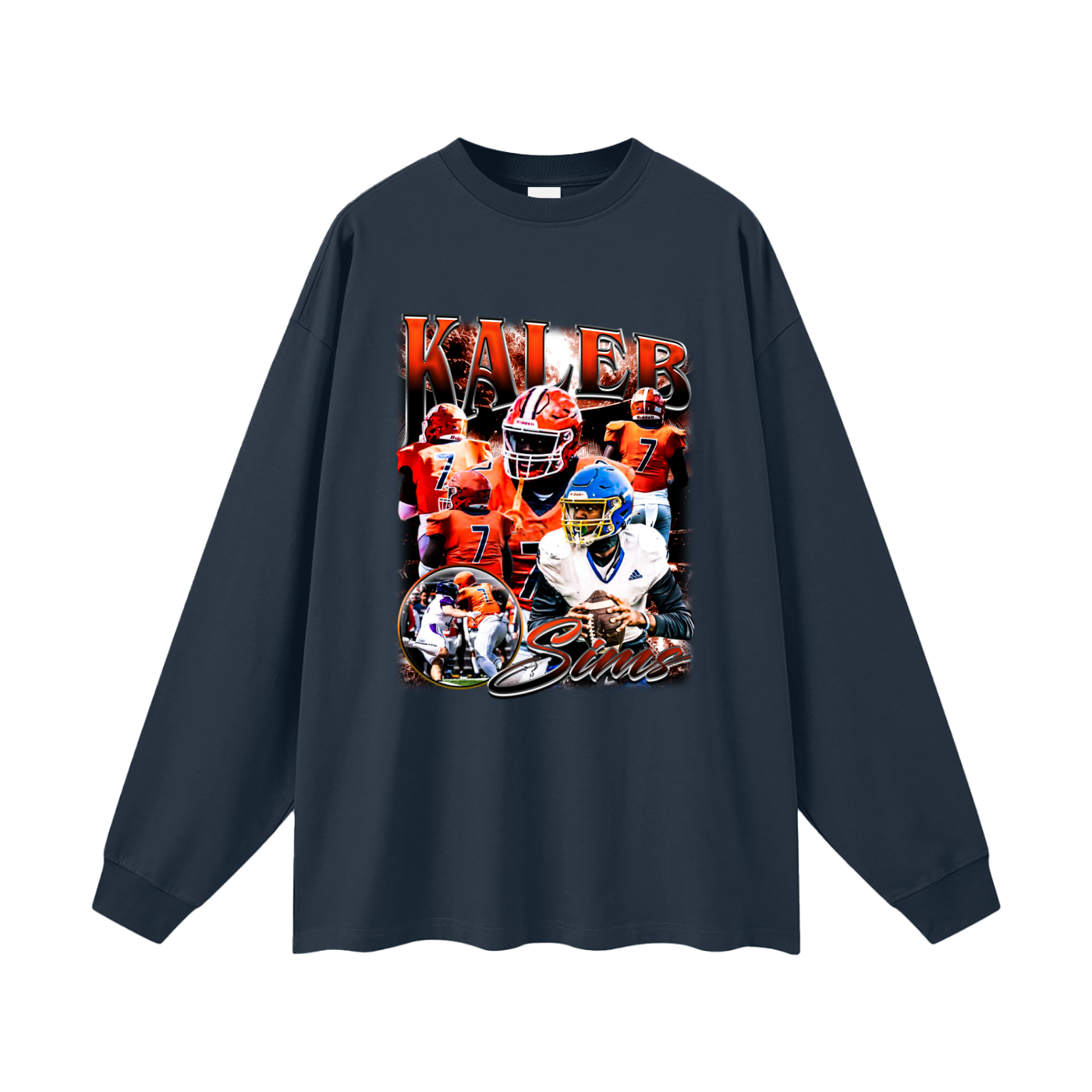 Kaleb Sims Premium Long Sleeve Tee