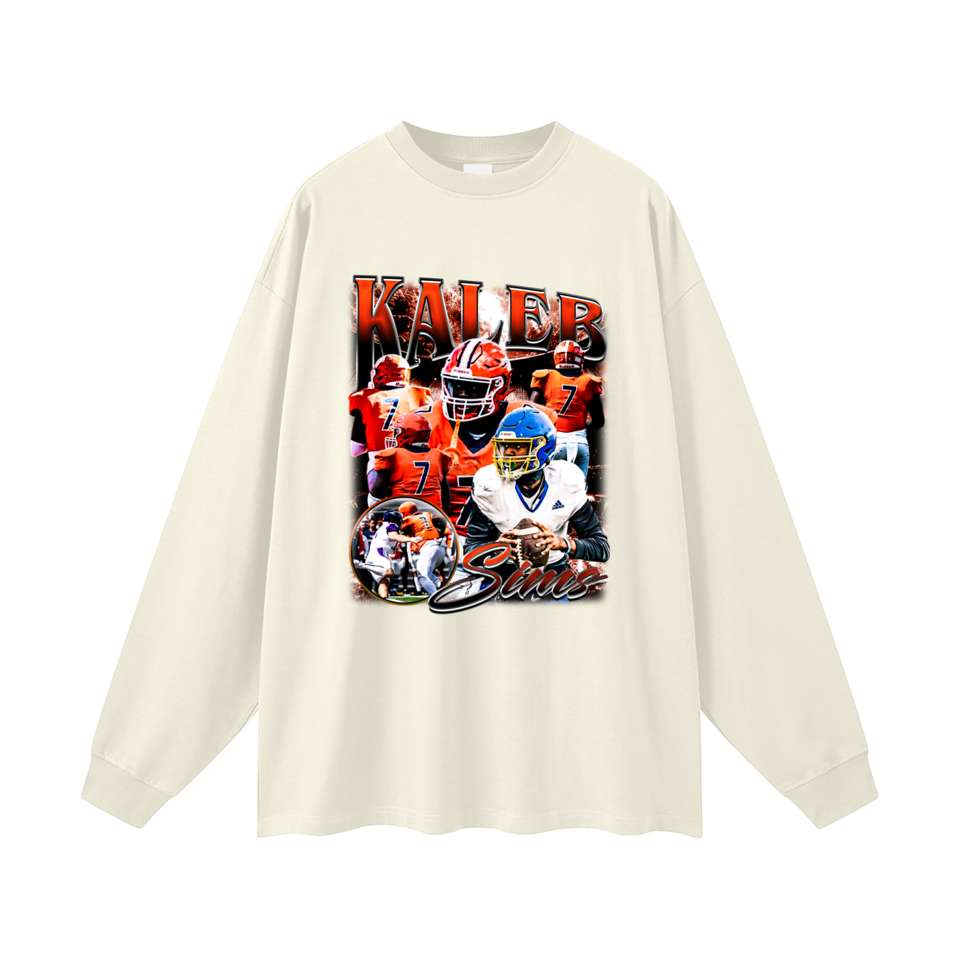 Kaleb Sims Premium Long Sleeve Tee