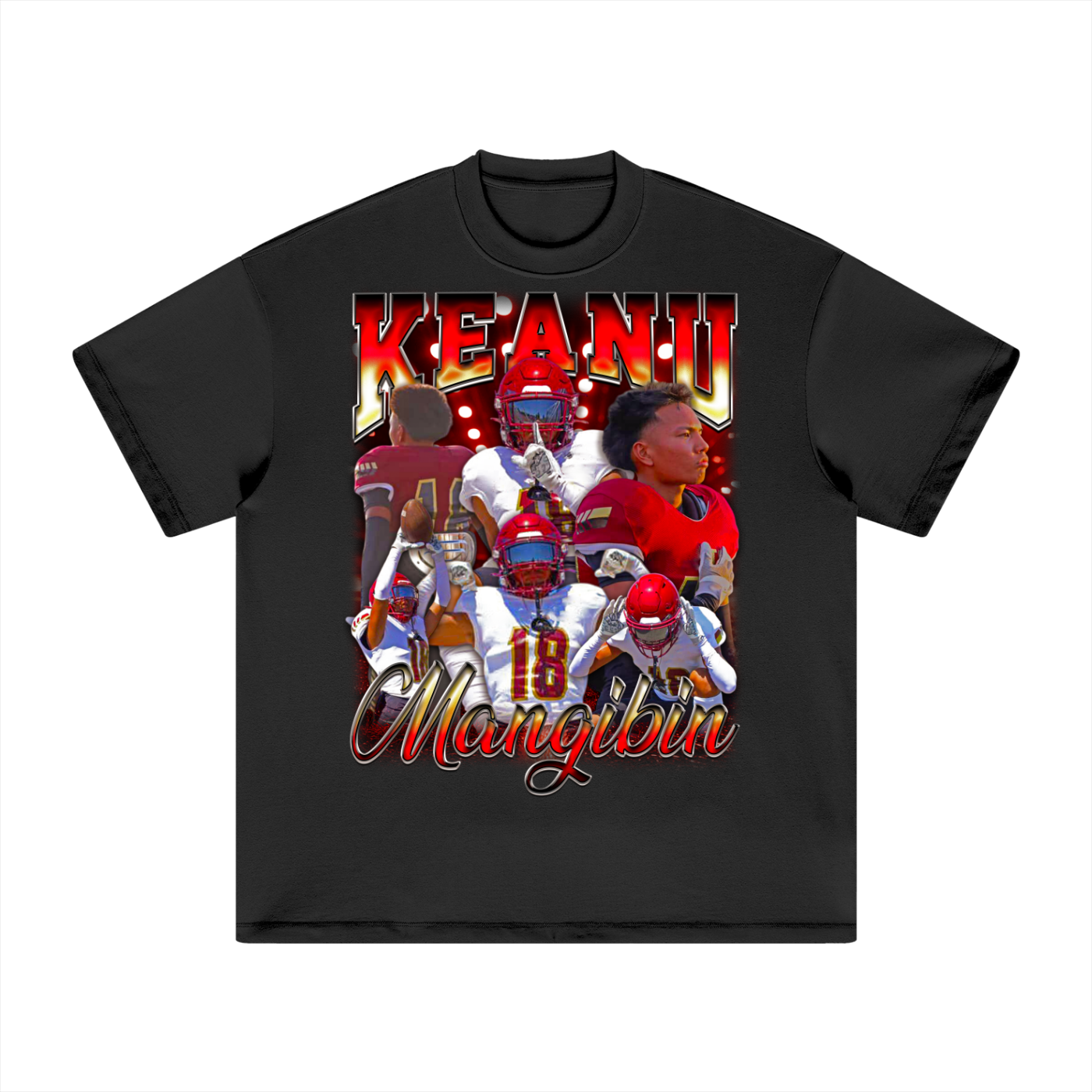 Keanu Mangibin Heavyweight Oversized T-shirt