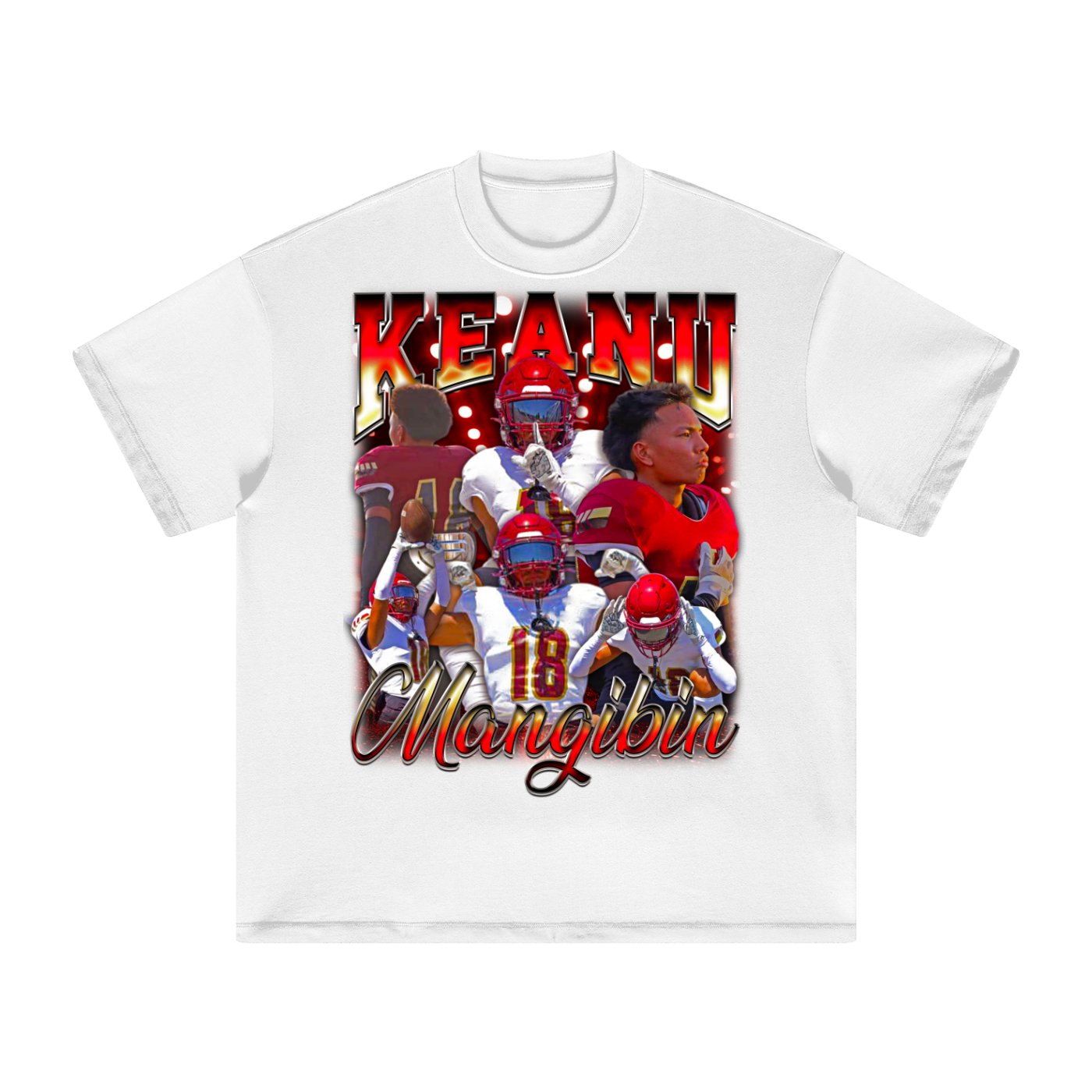 Keanu Mangibin Heavyweight Oversized T-shirt