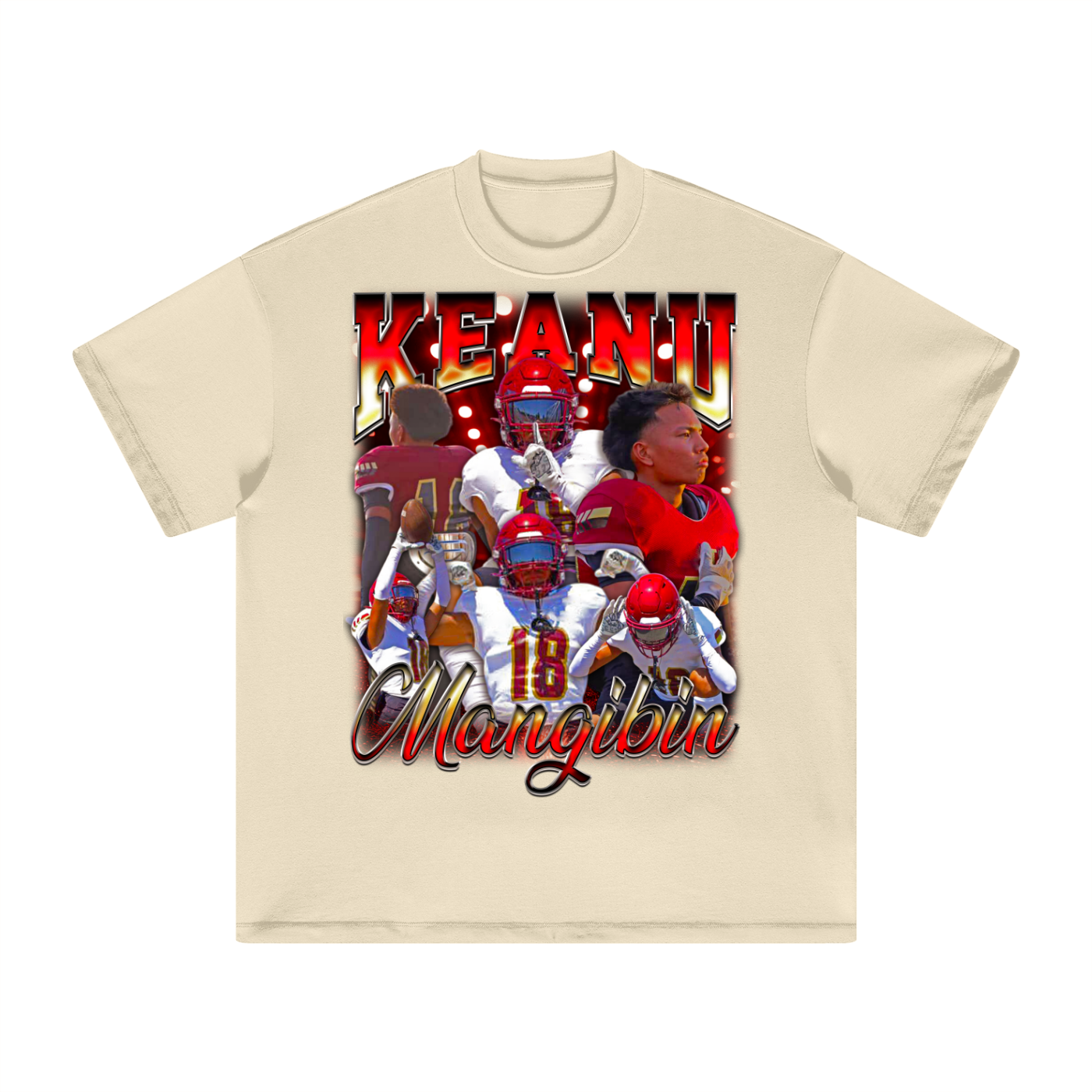 Keanu Mangibin Heavyweight Oversized T-shirt