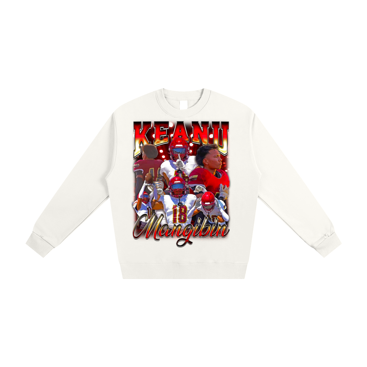 Keanu Mangibin Heavyweight Crewneck Sweatshirt
