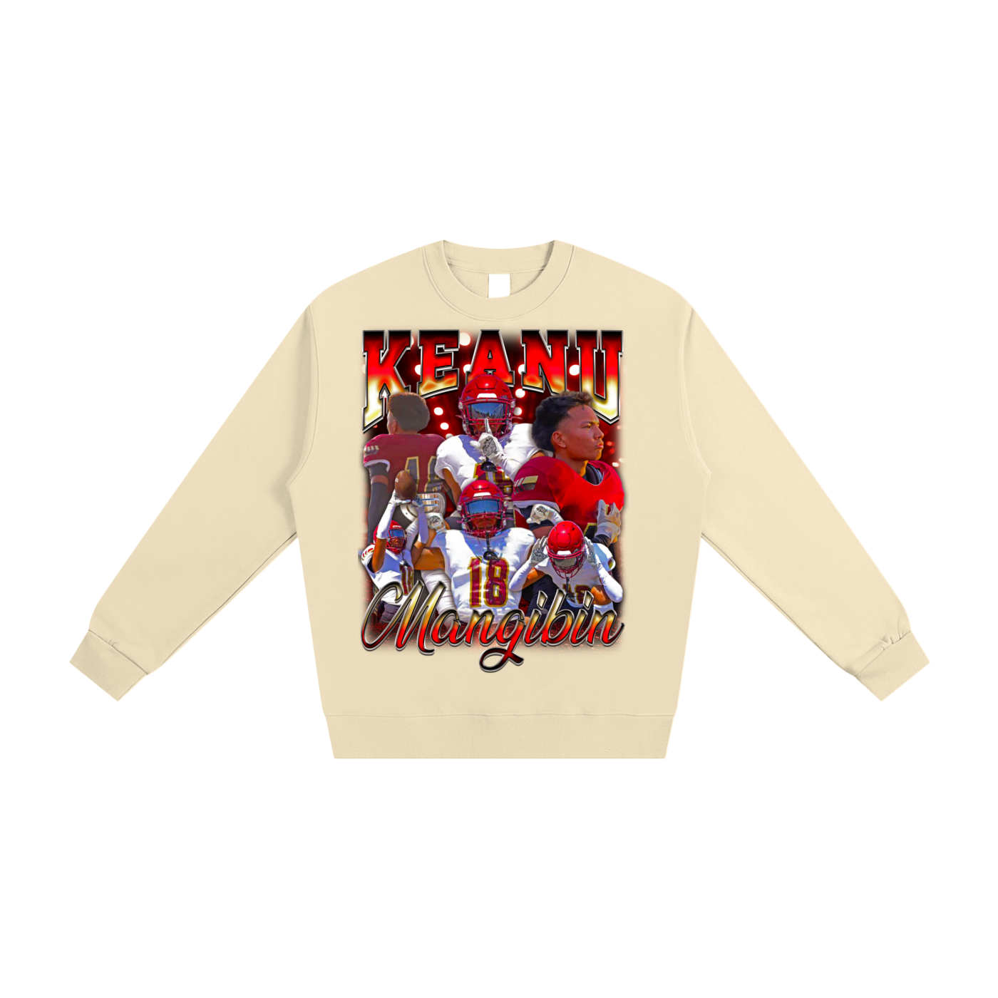 Keanu Mangibin Heavyweight Crewneck Sweatshirt