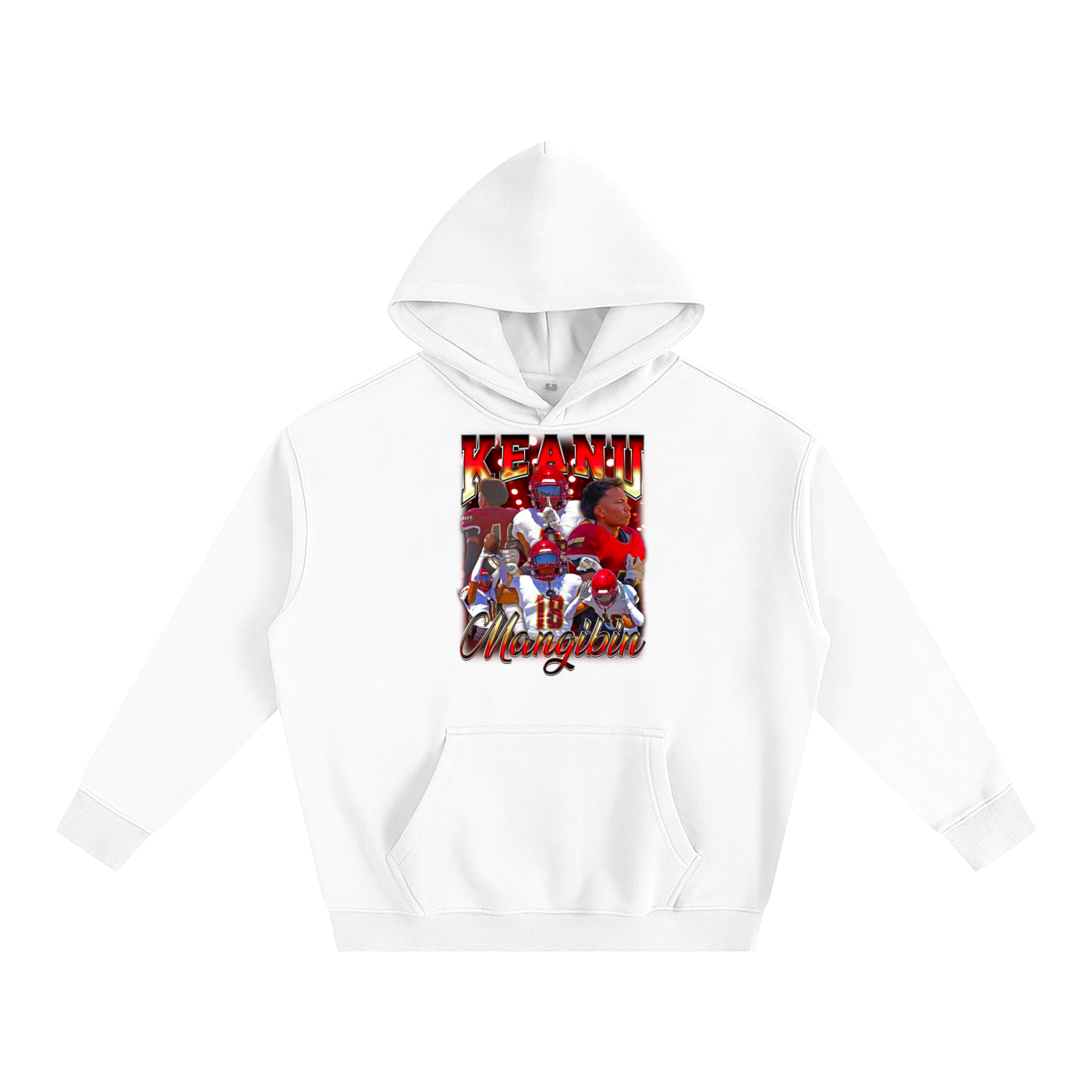 Keanu Mangibin Oversize Fleeced Hoodie