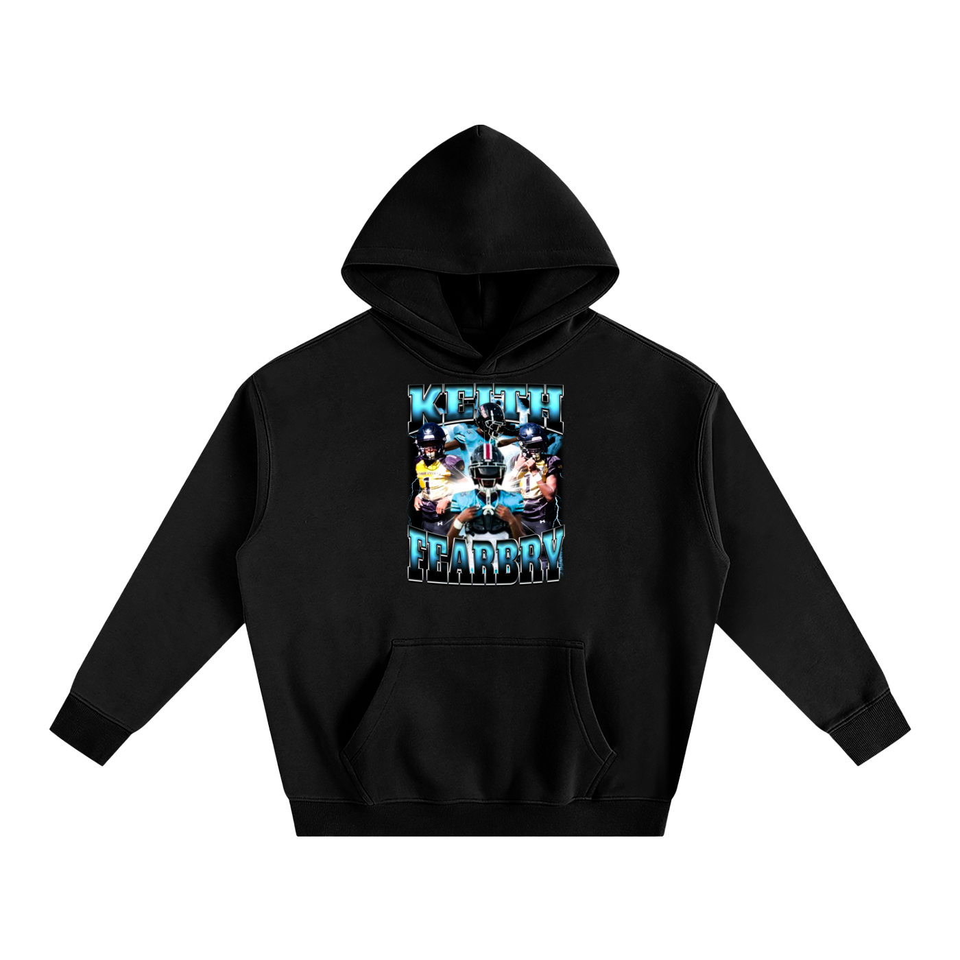 Keith Fearbry Oversize Fleeced Hoodie