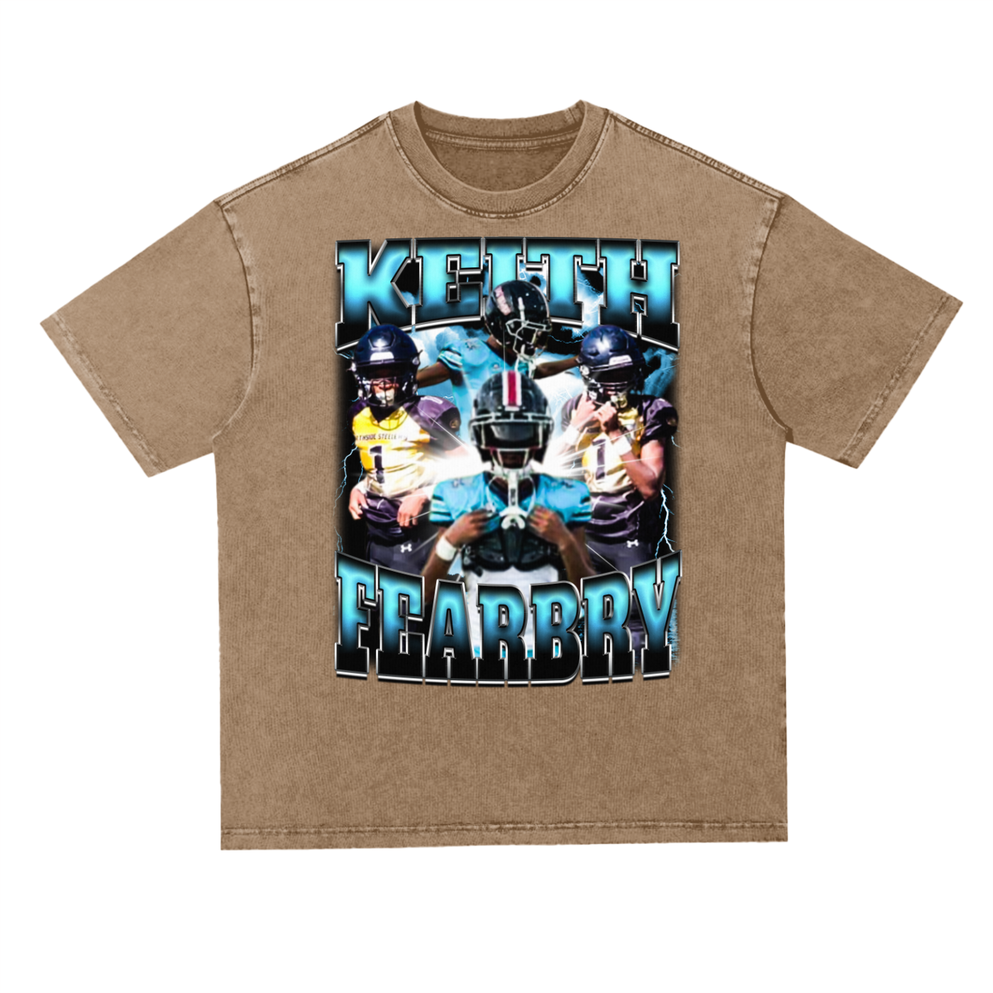 Keith Fearbry Oversized Acid wash T-shirt