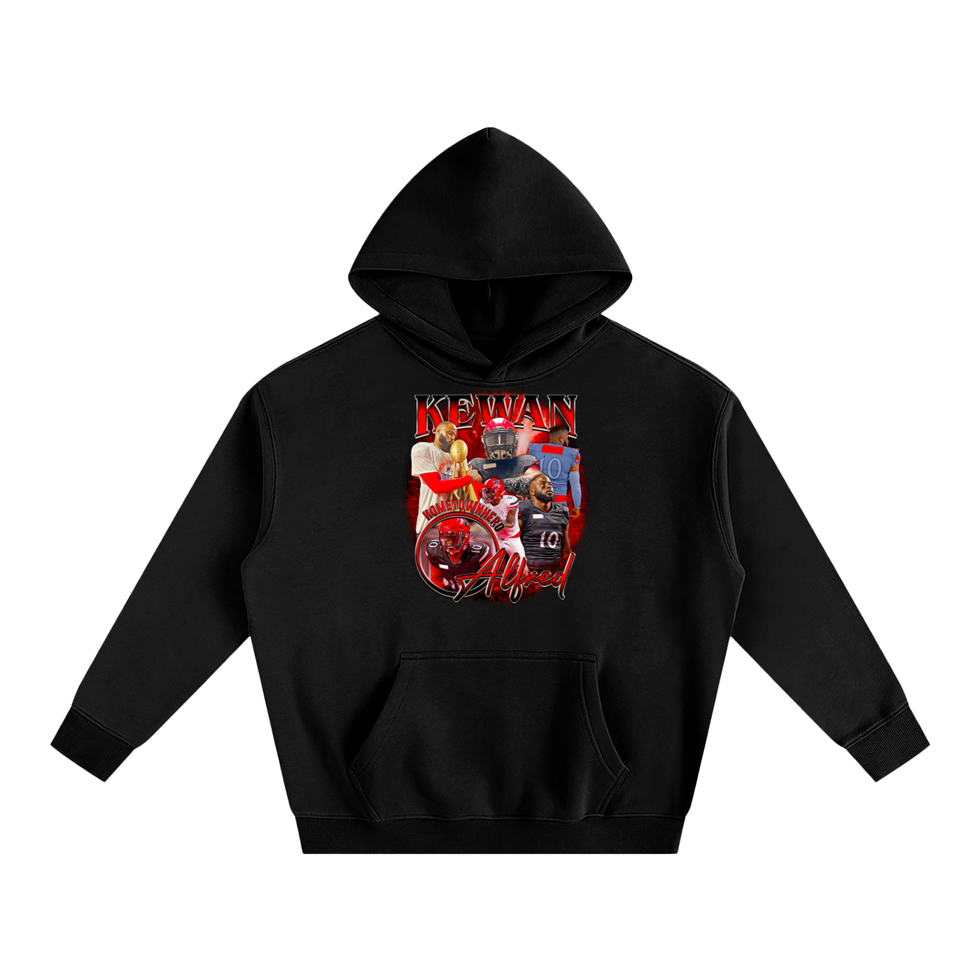 Kewan Alfred Oversize Fleeced Hoodie