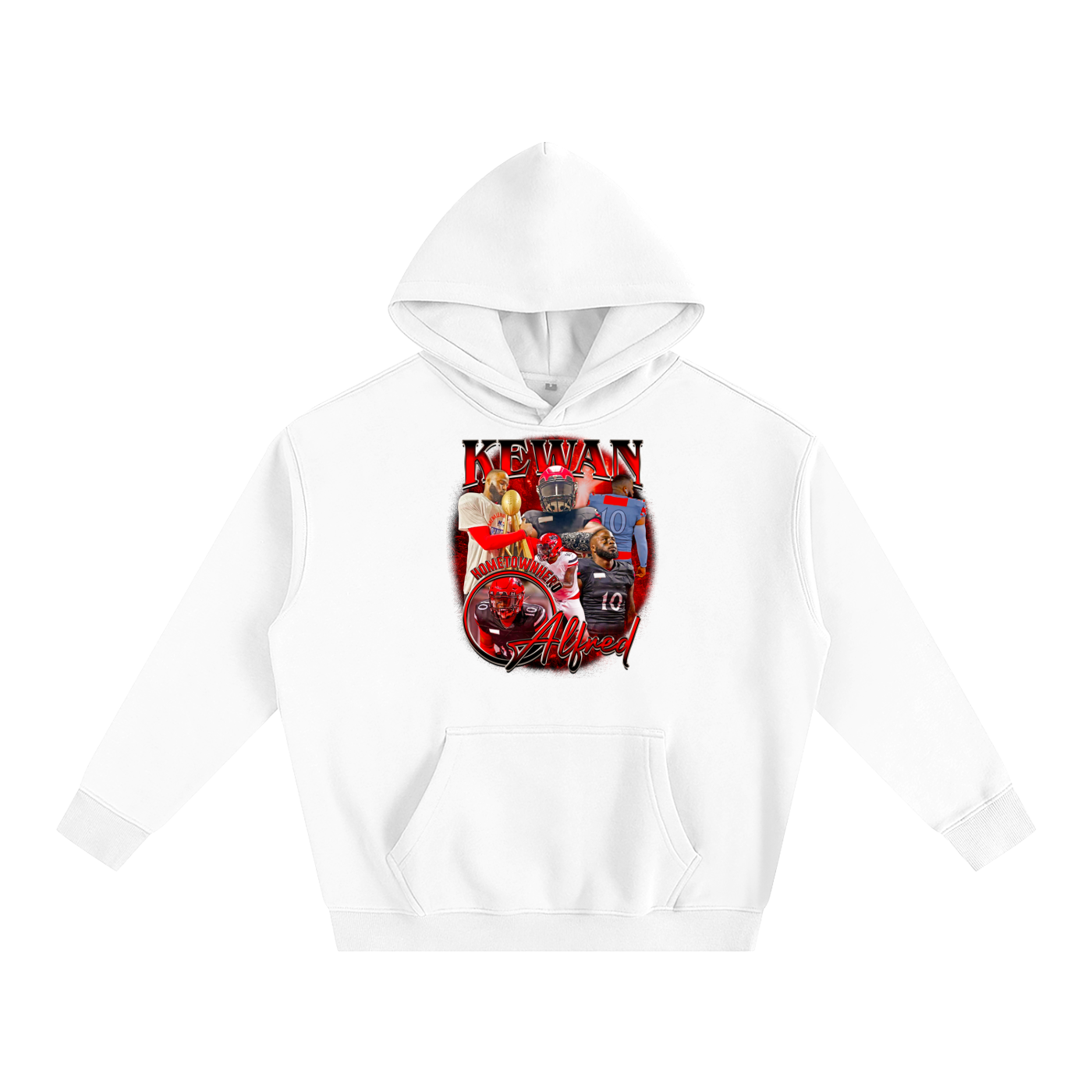 Kewan Alfred Oversize Fleeced Hoodie