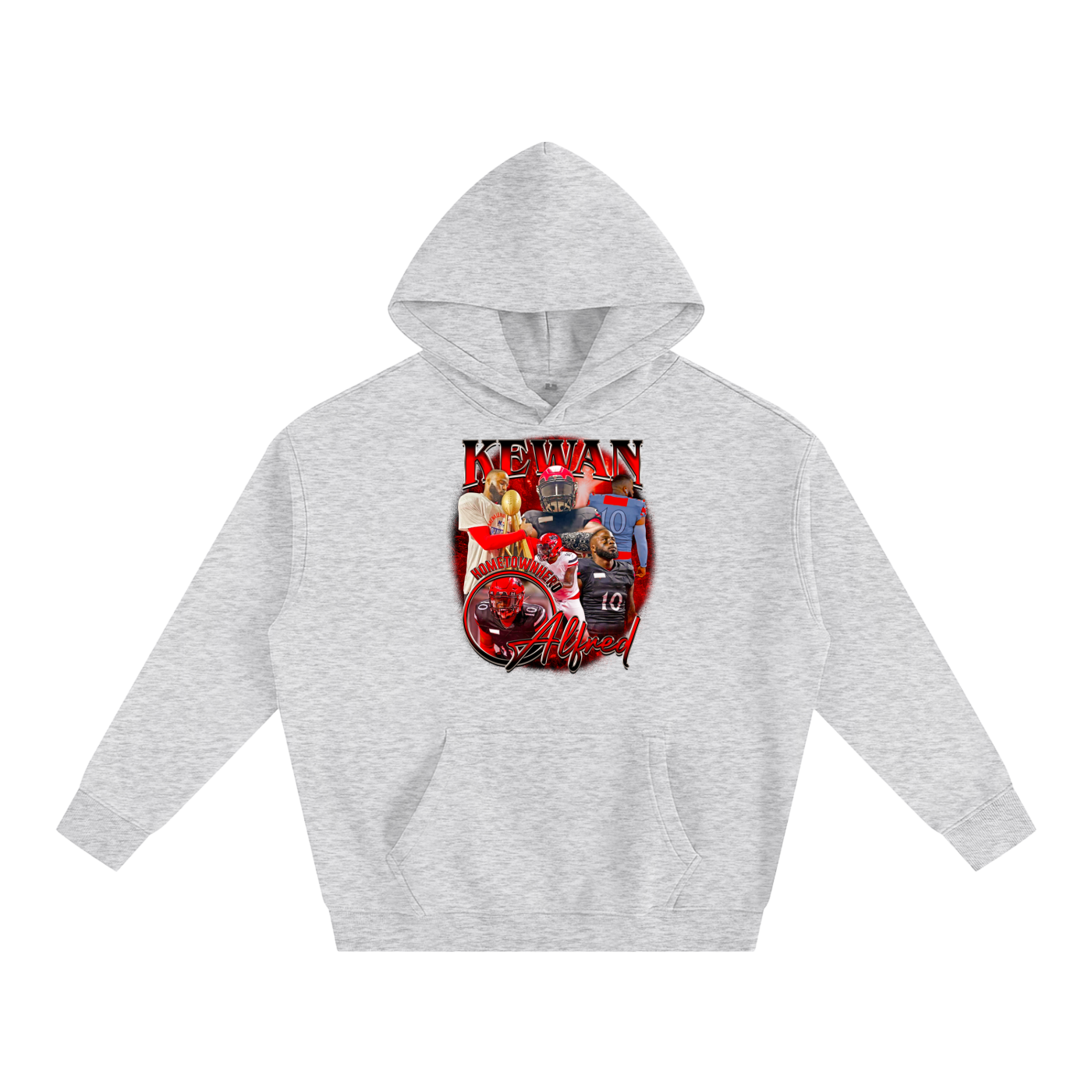 Kewan Alfred Oversize Fleeced Hoodie