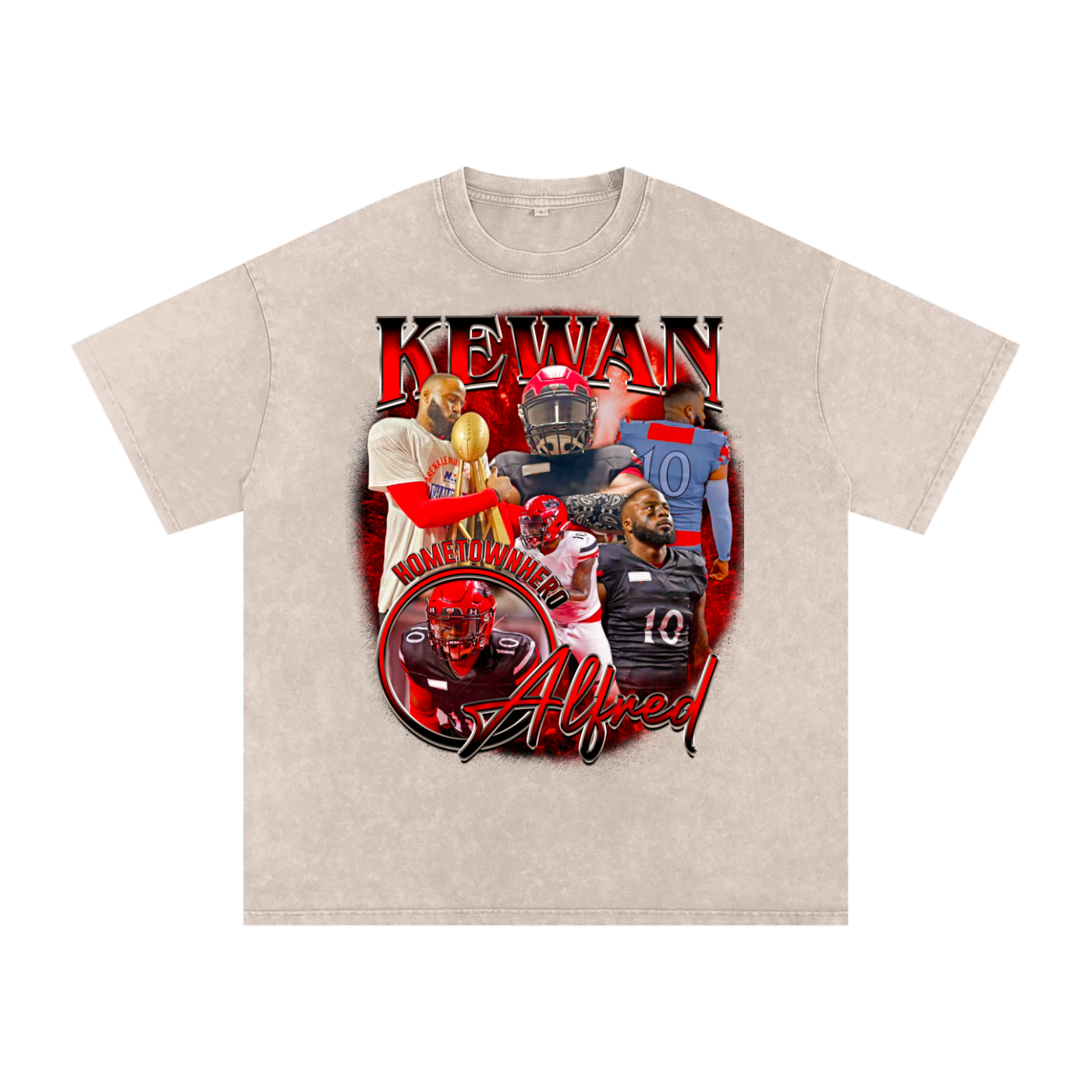 Kewan Alfred Heavyweight Oversized T-shirt
