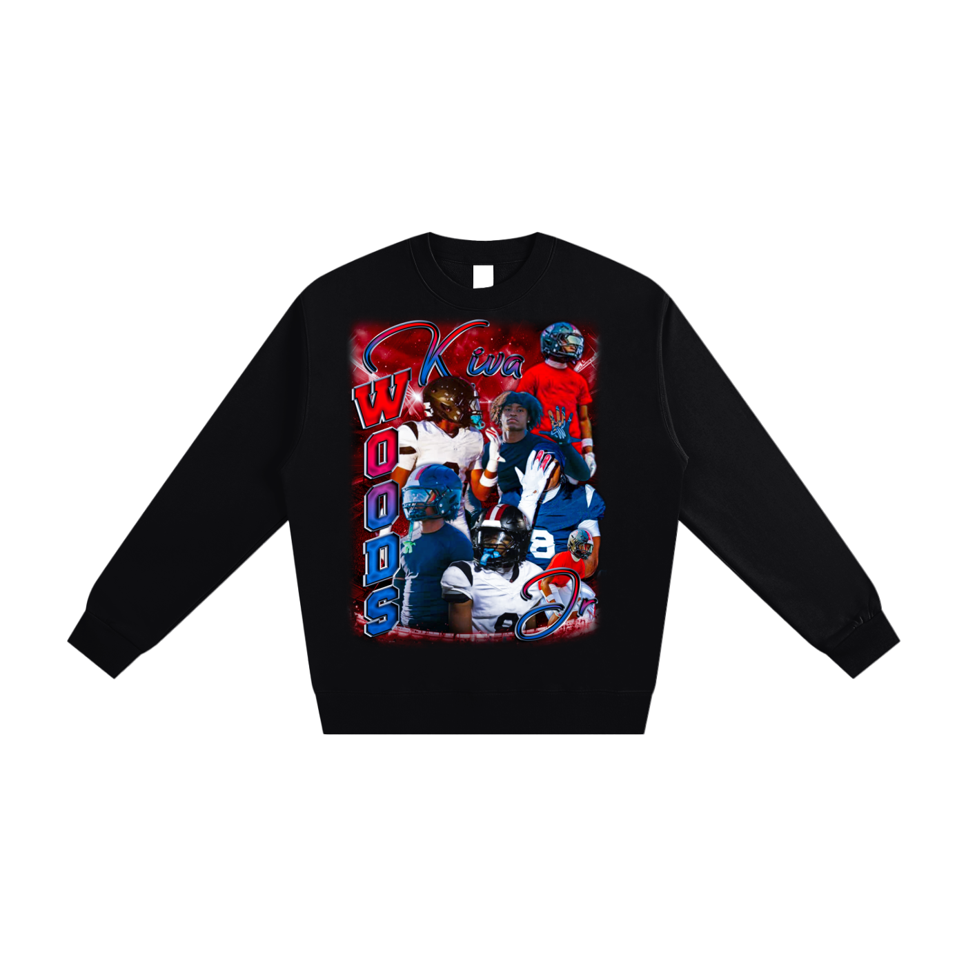 Kiva Woods Jr Heavyweight Crewneck Sweatshirt