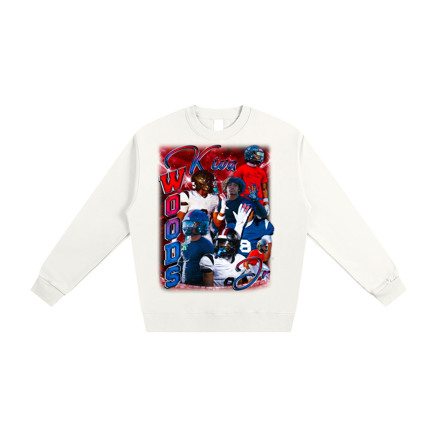Kiva Woods Jr Heavyweight Crewneck Sweatshirt