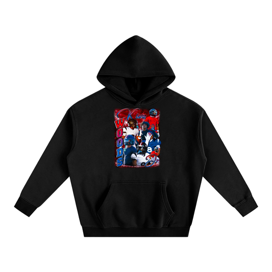 Kiva Woods Jr Oversize Fleeced Hoodie