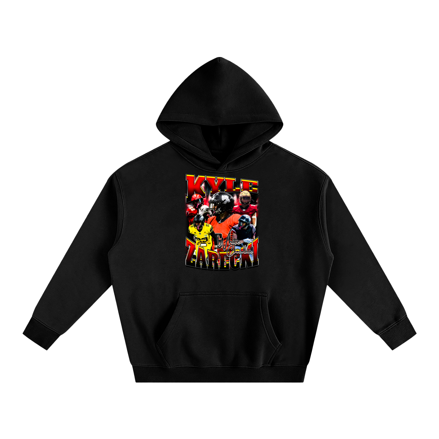 Kyle Zarecki Oversize Fleeced Hoodie