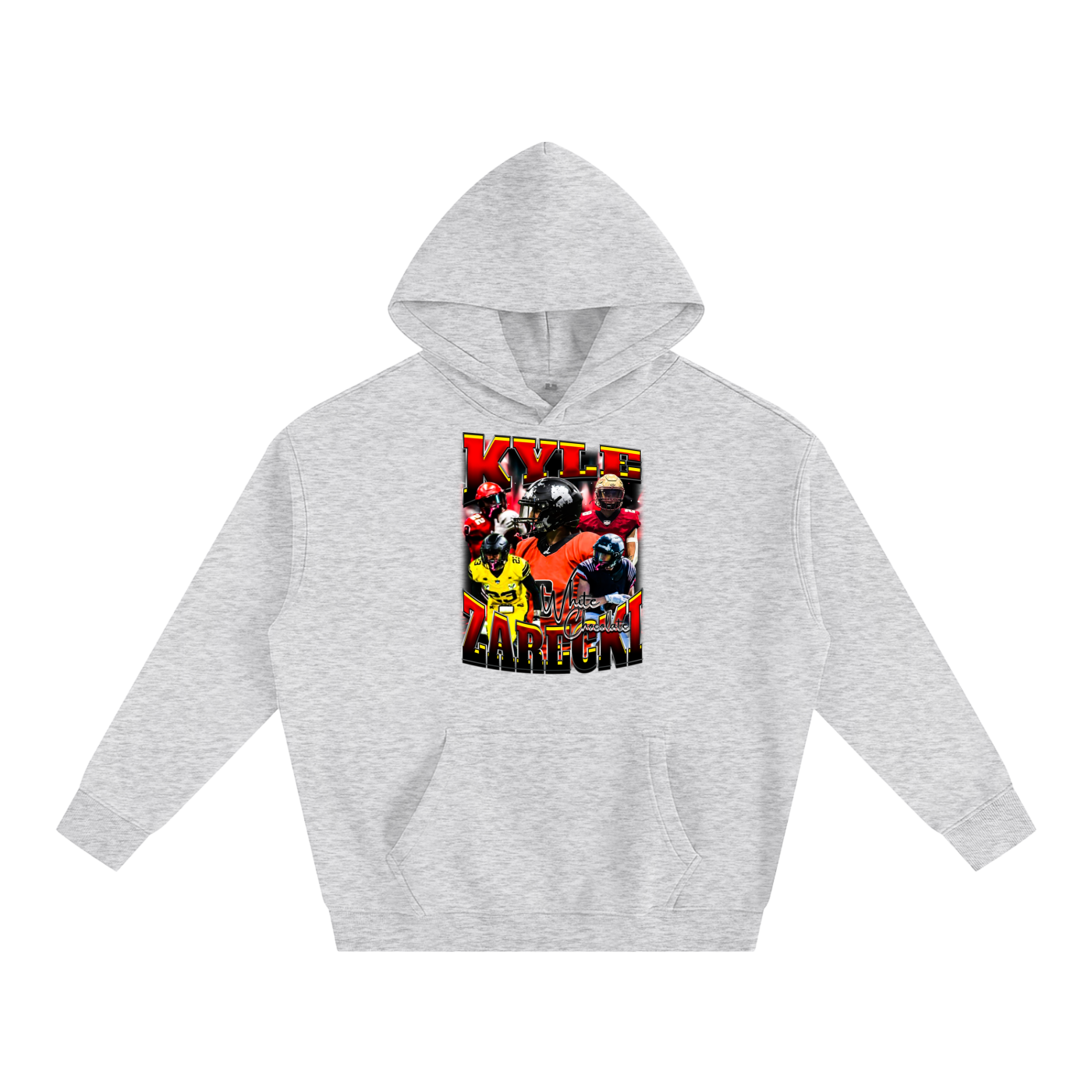 Kyle Zarecki Oversize Fleeced Hoodie