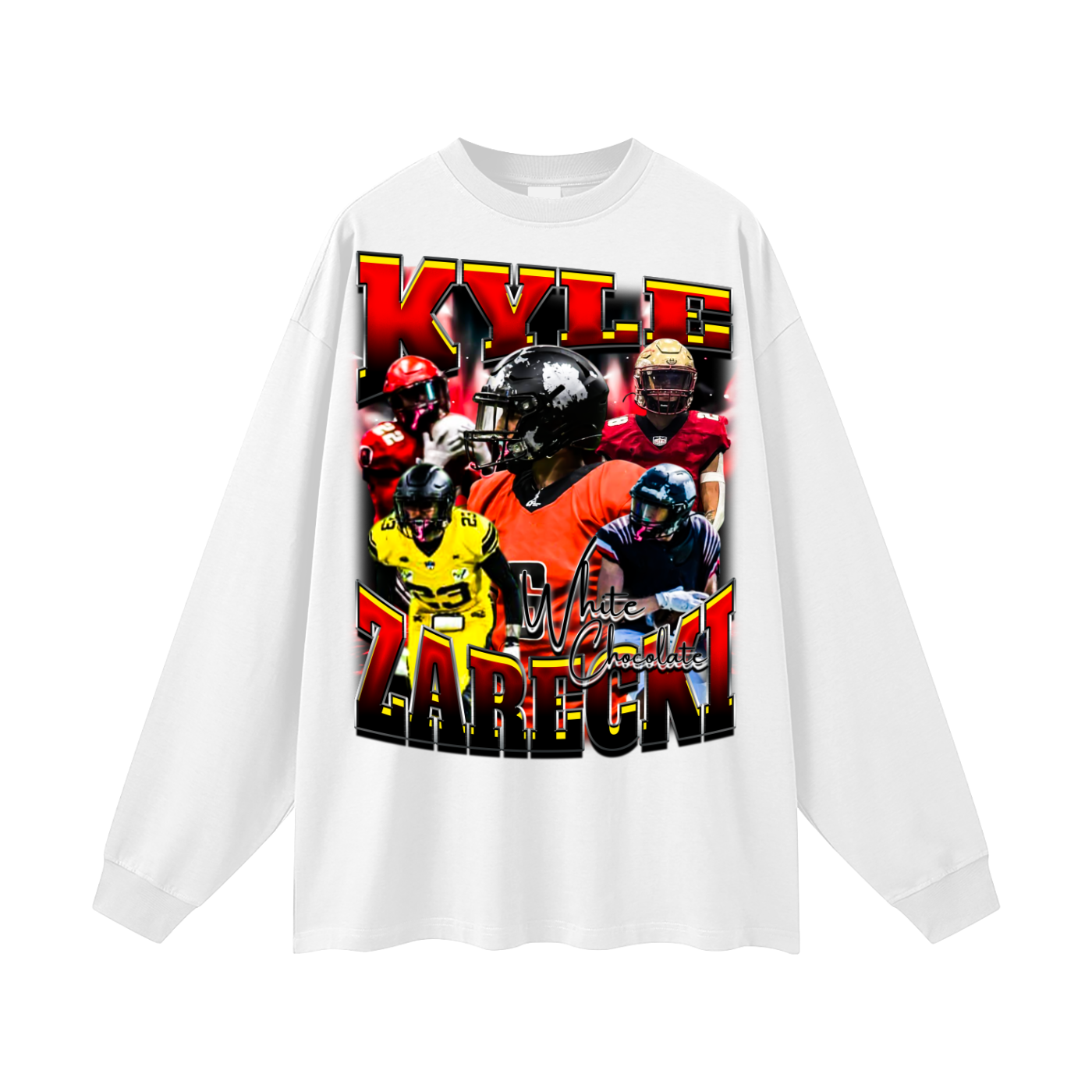 Kyle Zarecki Oversized Long Sleeve Tee