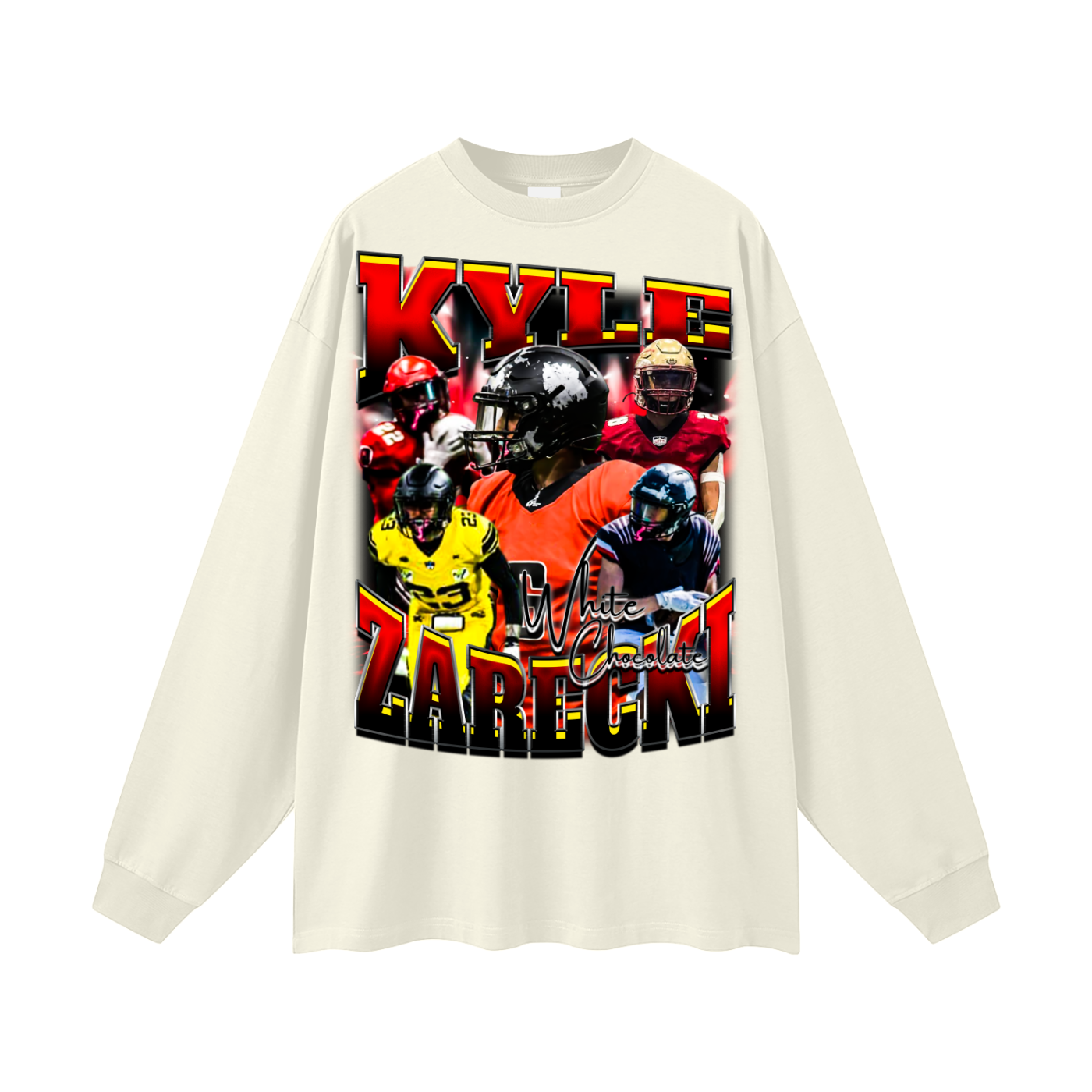 Kyle Zarecki Oversized Long Sleeve Tee