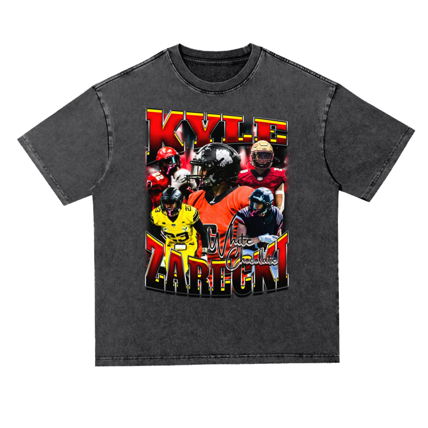 Kyle Zarecki Oversized Acid wash T-shirt