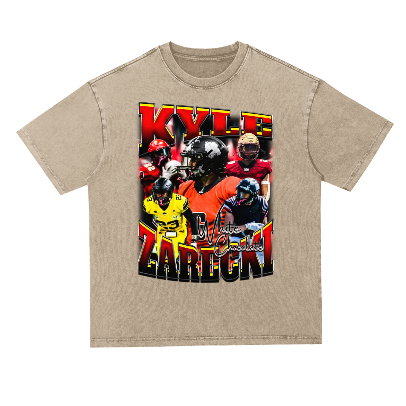 Kyle Zarecki Oversized Acid wash T-shirt