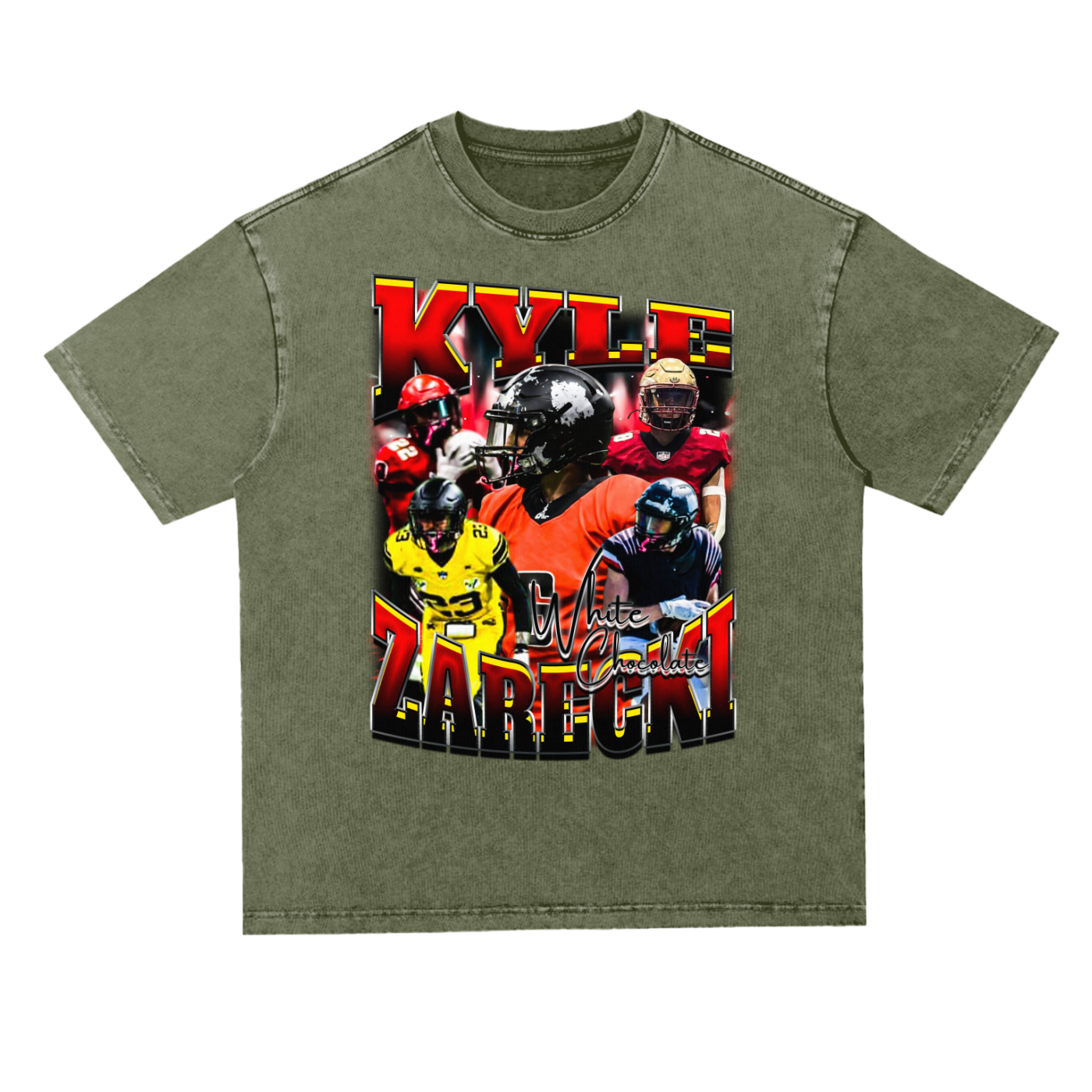 Kyle Zarecki Oversized Acid wash T-shirt