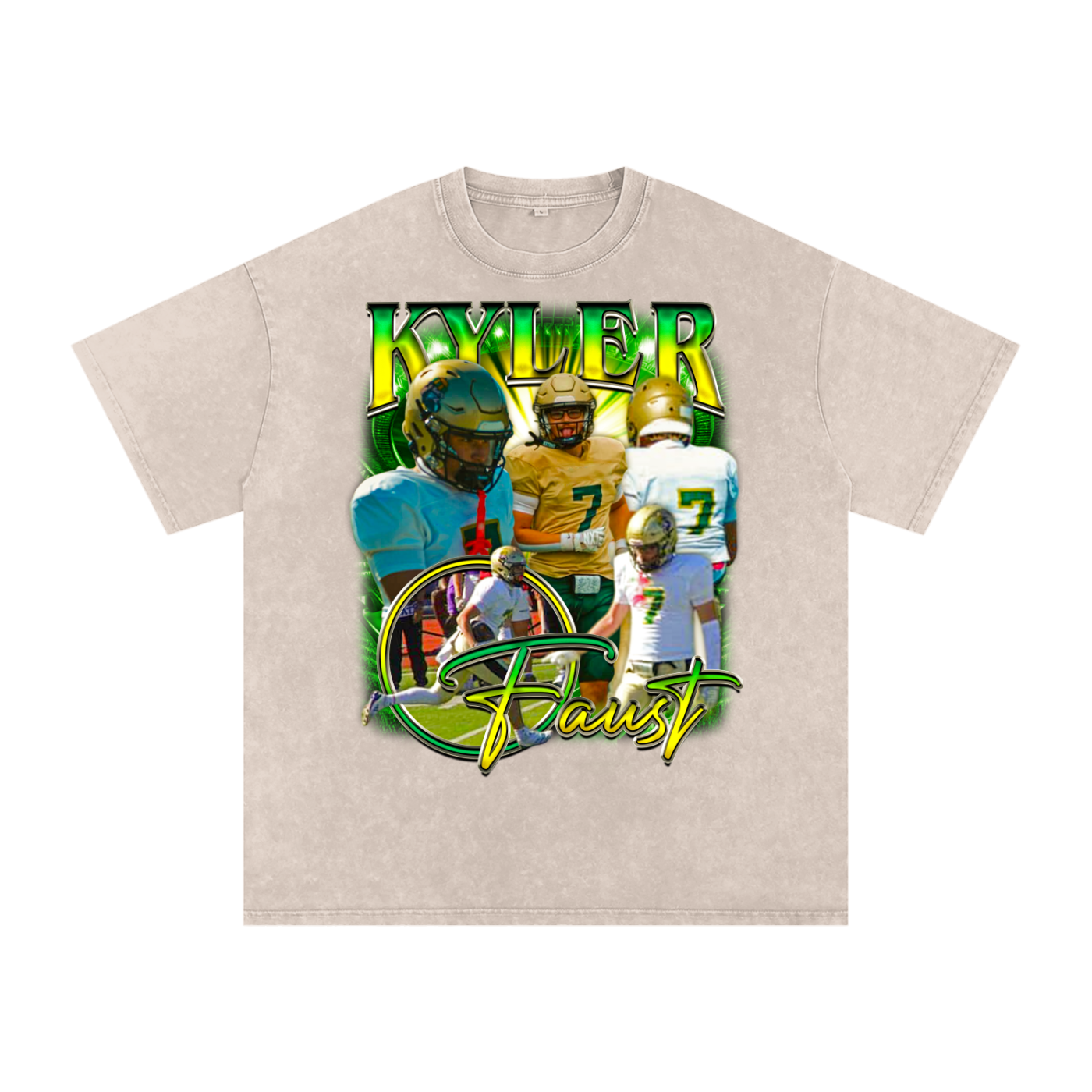 Kyler Faust Heavyweight Oversized T-shirt