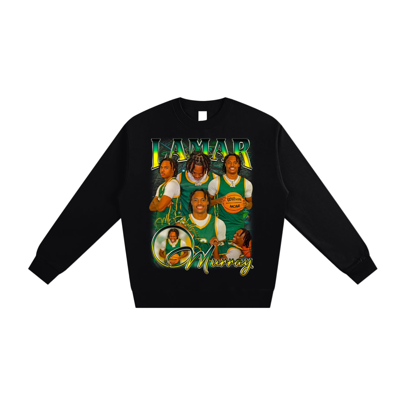 Lamar Murray Oversize Fleeced Hoodie