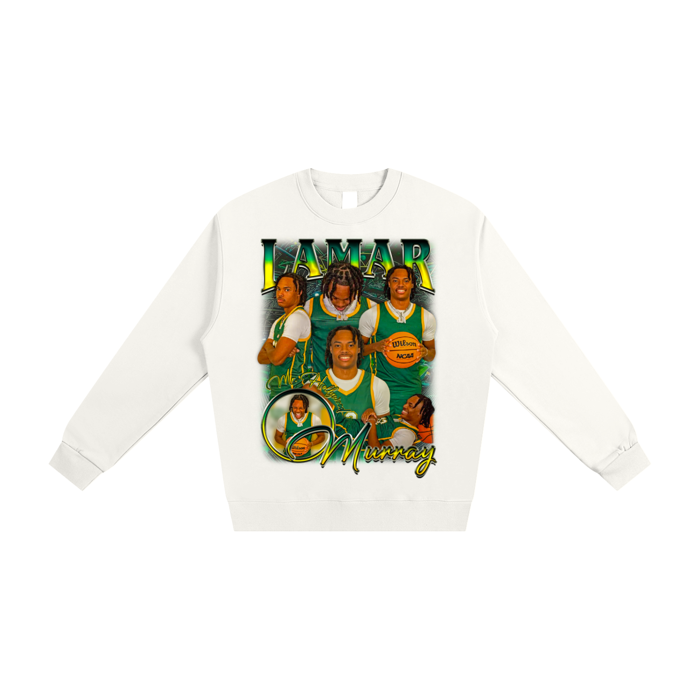 Lamar Murray Oversize Fleeced Hoodie