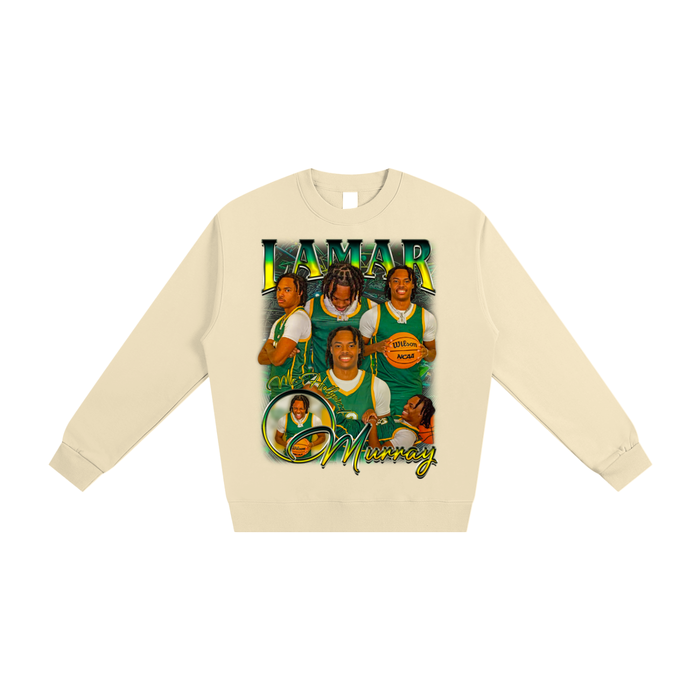 Lamar Murray Oversize Fleeced Hoodie