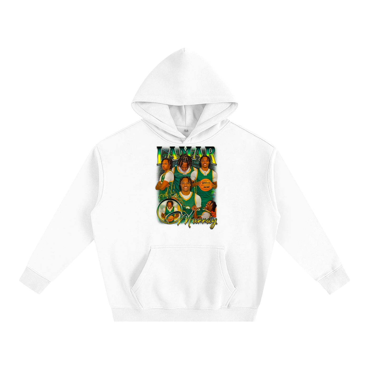 Lamar Murray Oversize Fleeced Hoodie