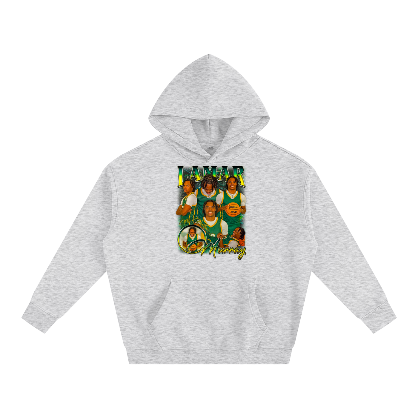 Lamar Murray Oversize Fleeced Hoodie