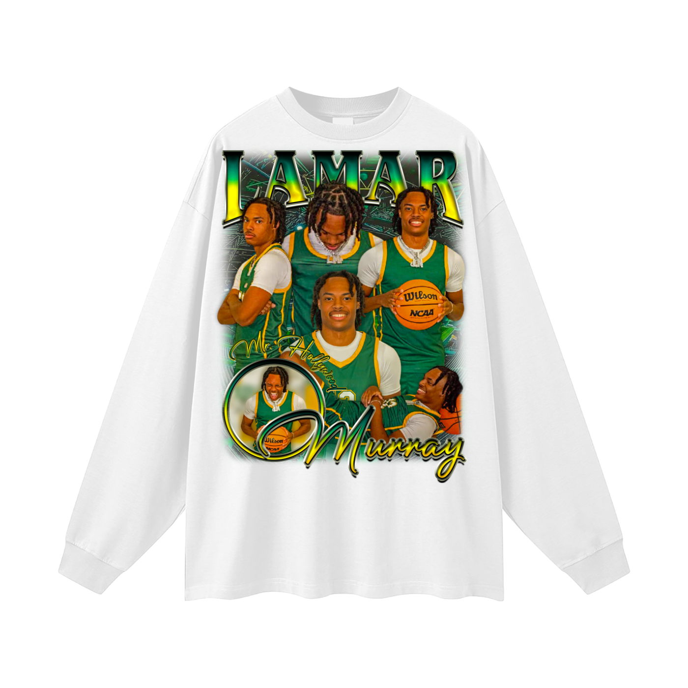 Lamar Murray Oversized Long Sleeve Tee