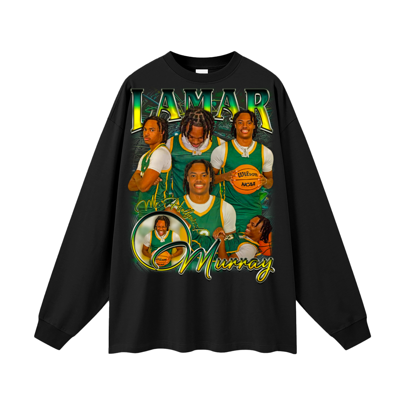 Lamar Murray Oversized Long Sleeve Tee