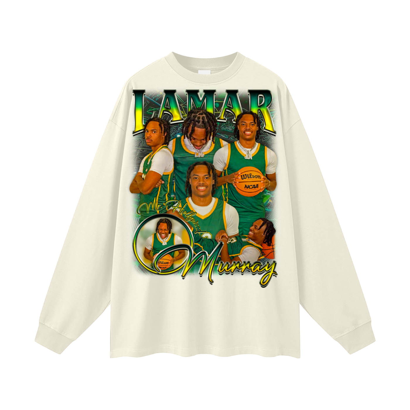 Lamar Murray Oversized Long Sleeve Tee
