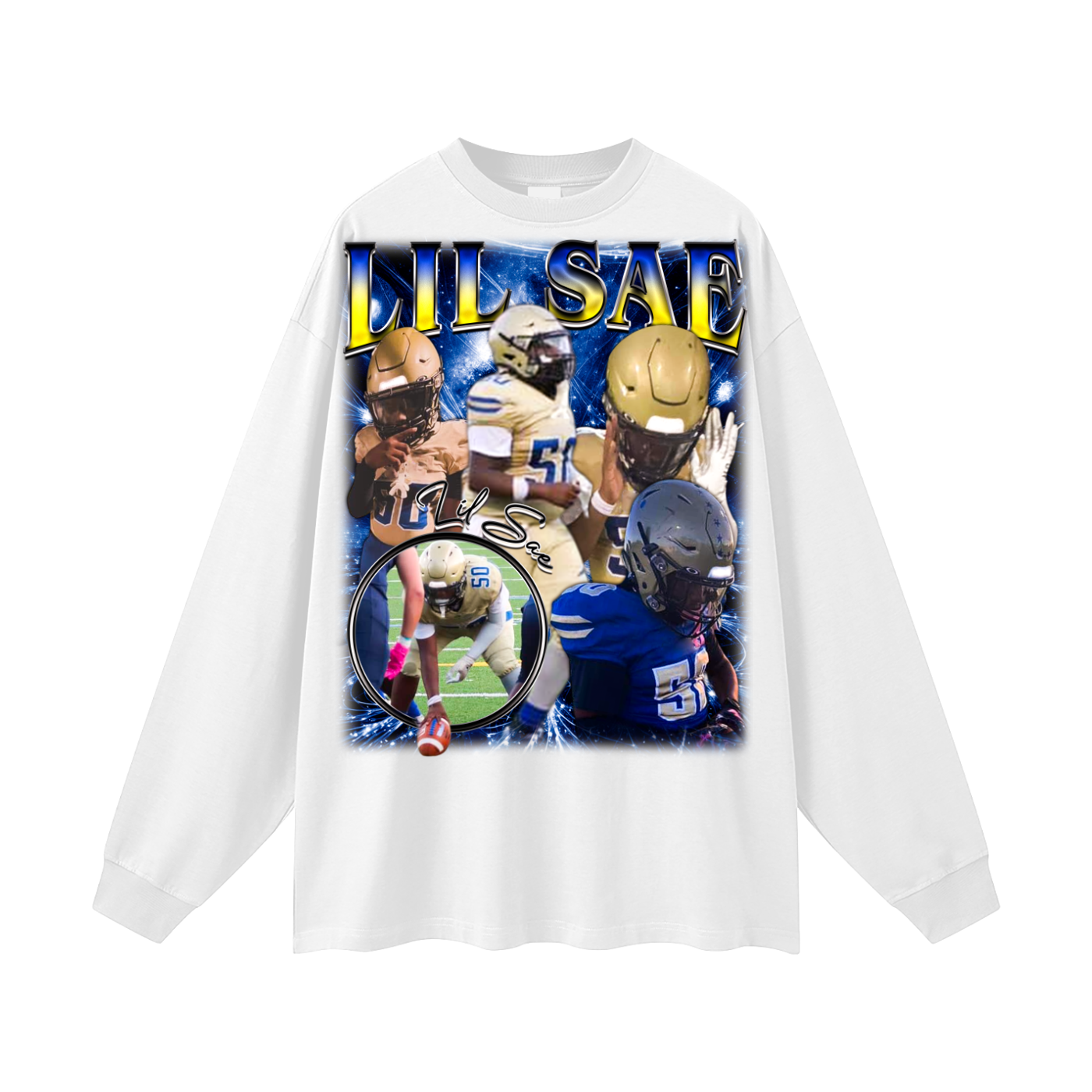 Lil Sae Oversized Long Sleeve Tee