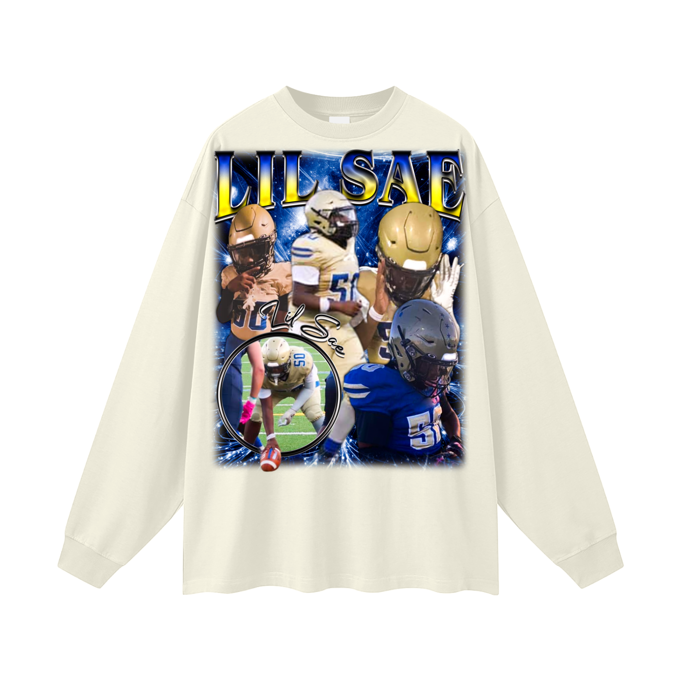 Lil Sae Oversized Long Sleeve Tee
