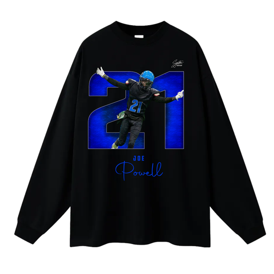 Joe Powell  Long Sleeve Tee