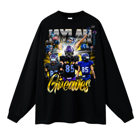 Jaylan Greaves Long Sleeve Tee