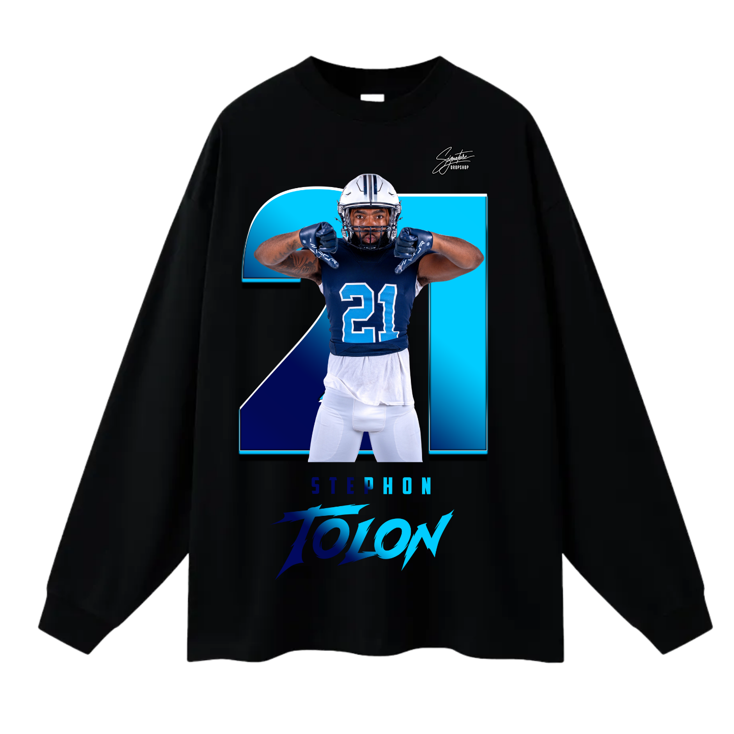 Stephon Tolon Long Sleeve Tee