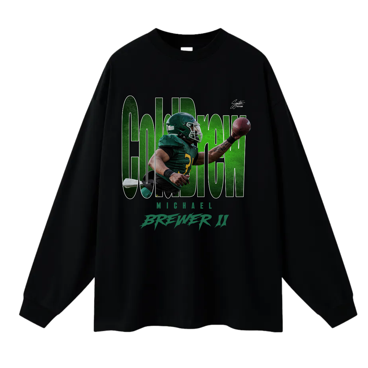 Michael Brewer II Long Sleeve Tee
