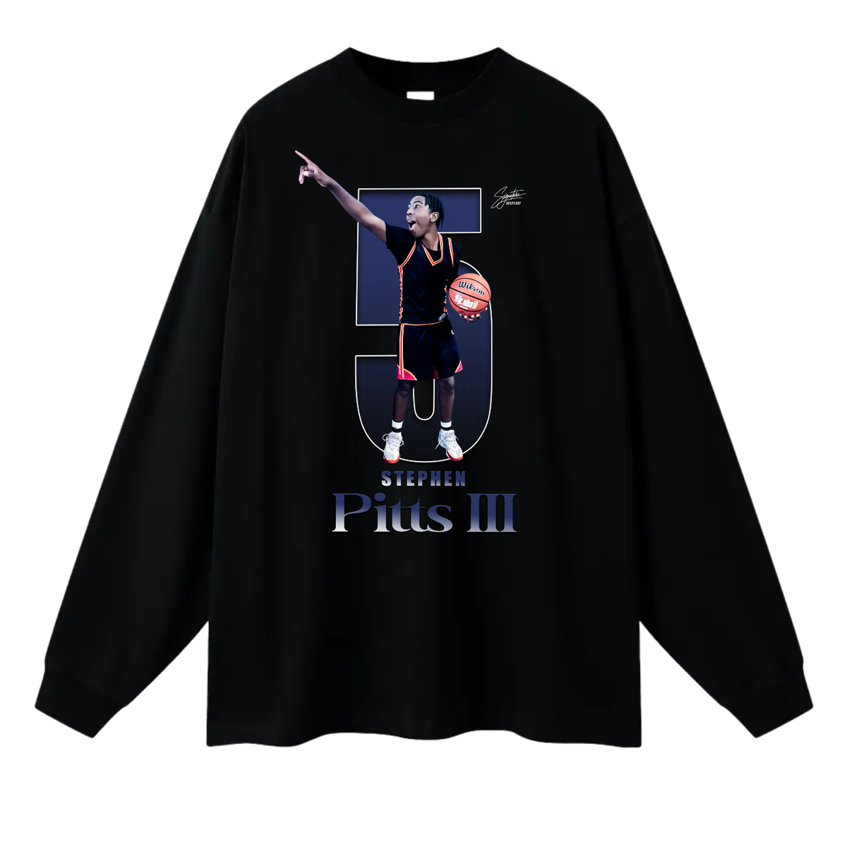 Stephen Pitts lll Long Sleeve Tee