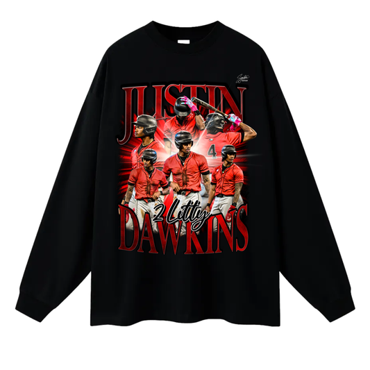 Justin Dawkins Performance Long Sleeve Tee