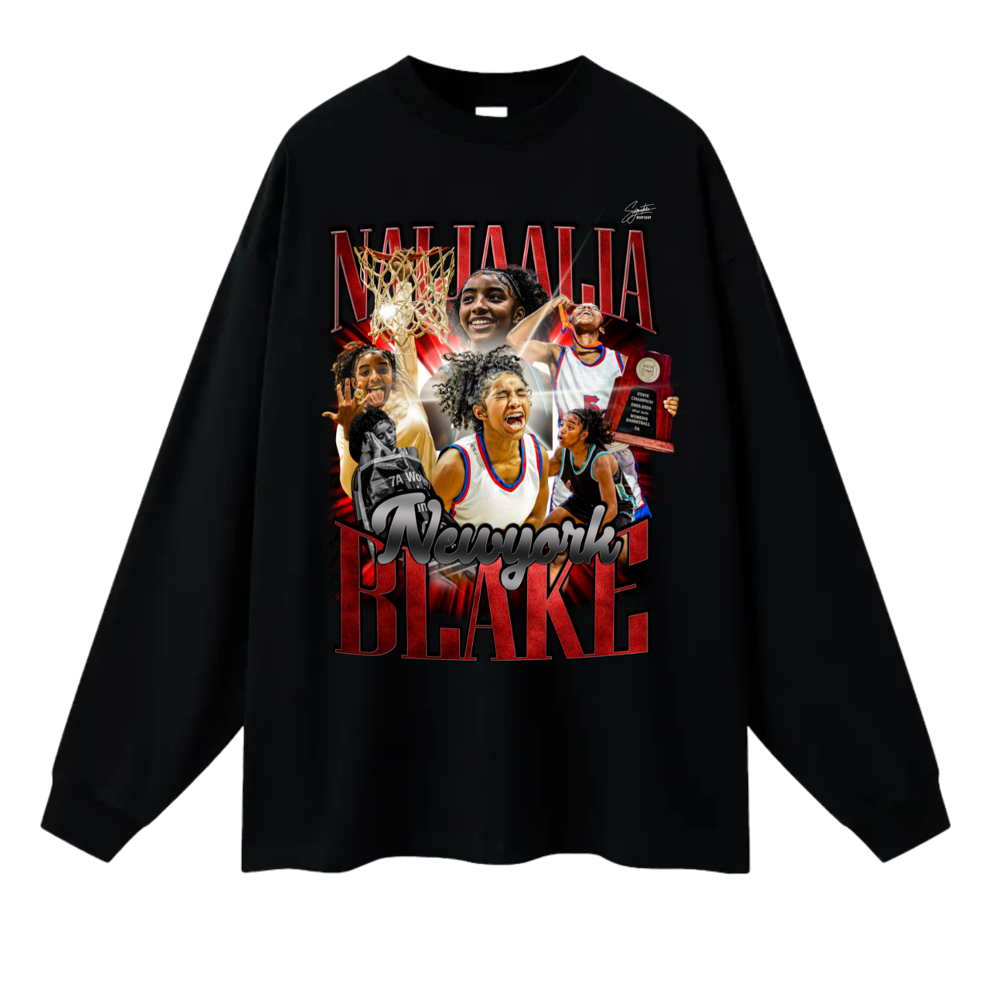 Naijaalia Blake Long Sleeve Tee