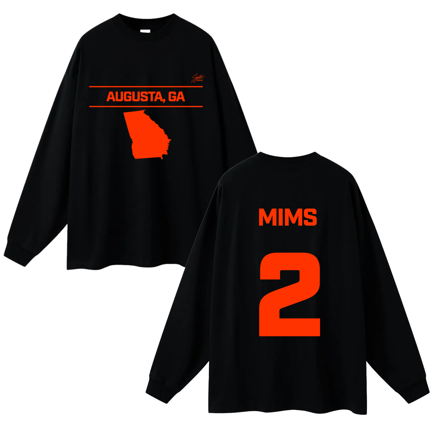 Justin Mims Long Sleeve Tee