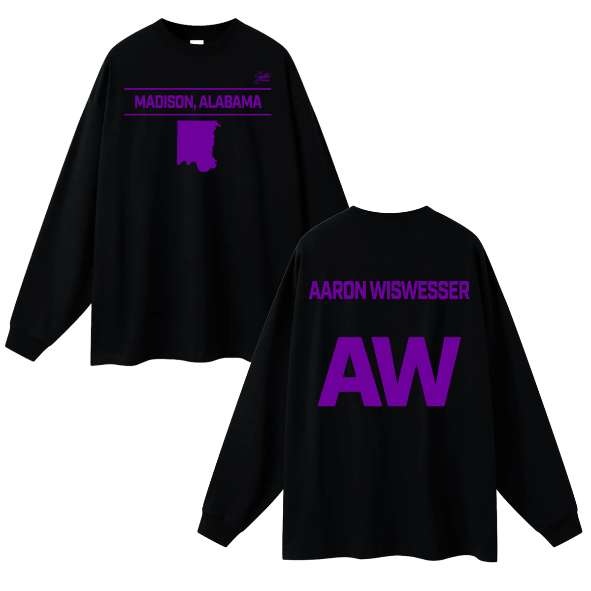Aaron Wiswesser Long Sleeve Tee