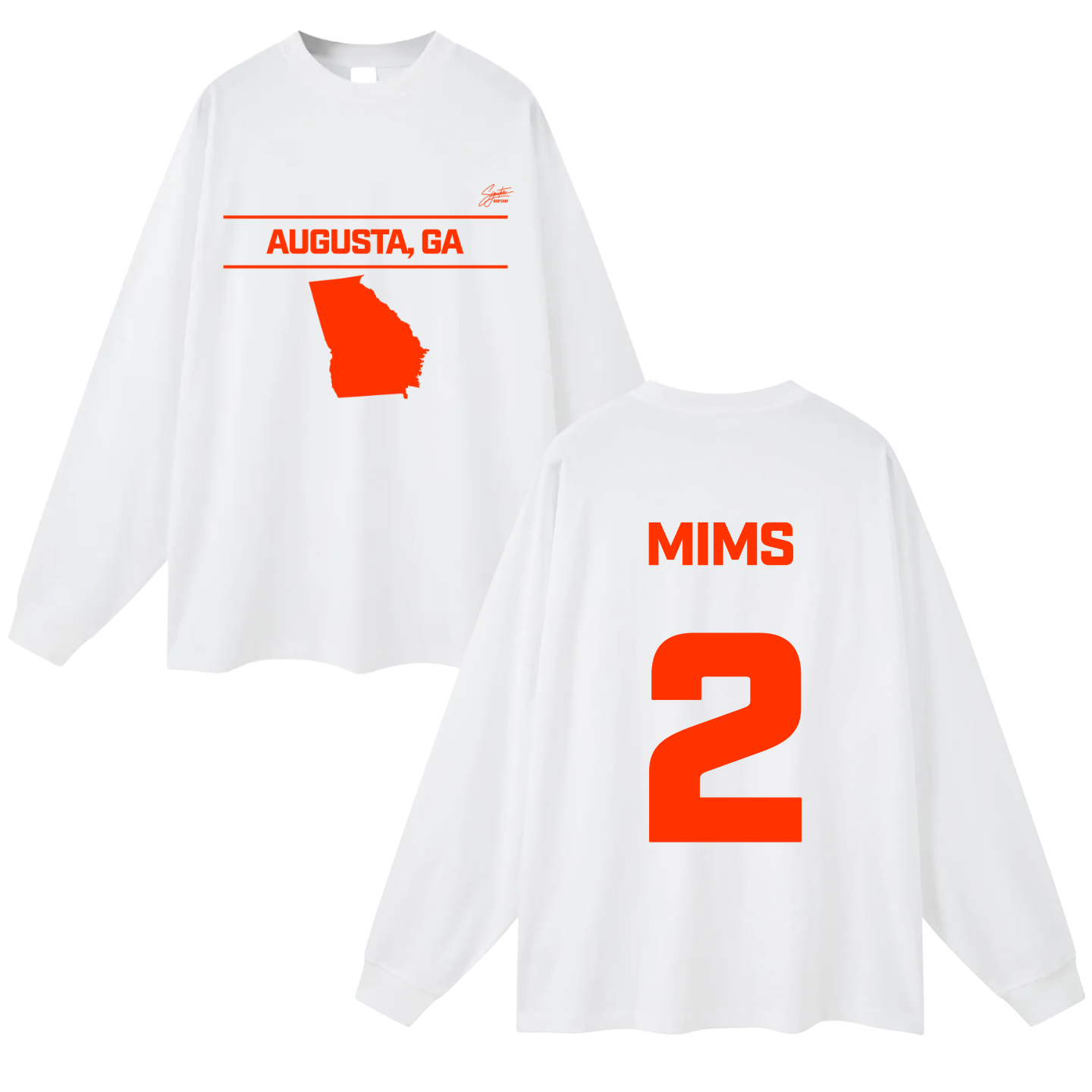 Justin Mims Long Sleeve Tee