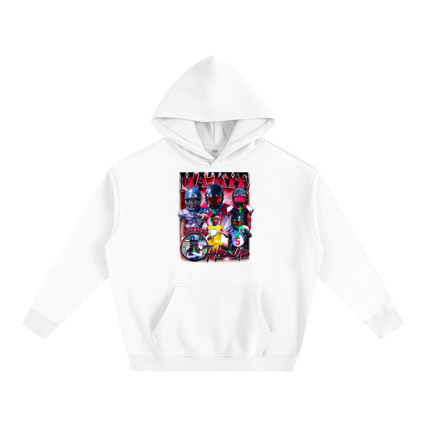 Ma'Kye Hamilton Oversize Fleeced Hoodie