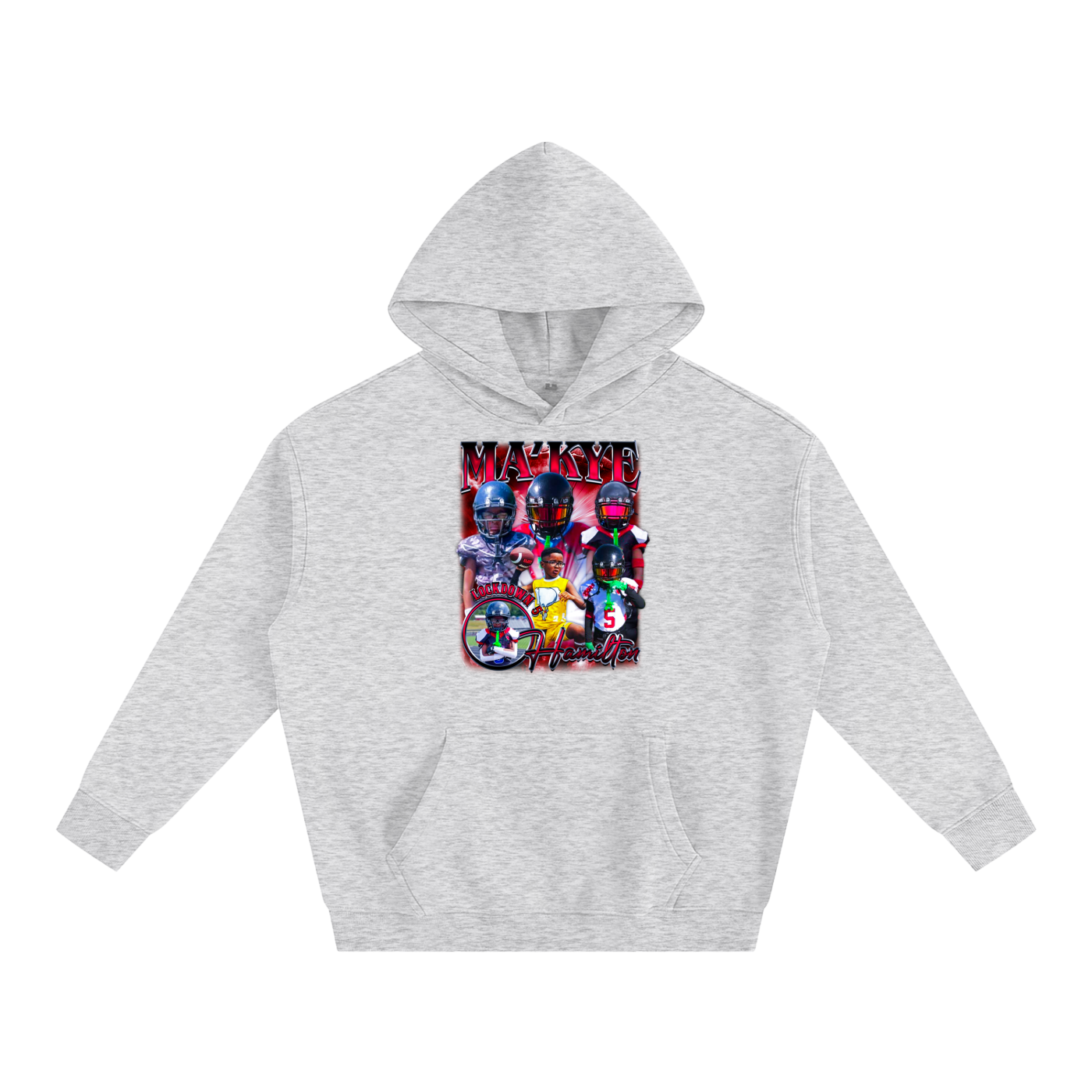 Ma'Kye Hamilton Oversize Fleeced Hoodie